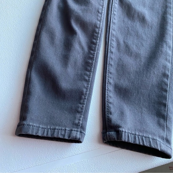 LOFT Outlet Leggings size 0 Petite Gray/Black - Picture 4 of 8